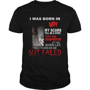 I Was Born In May My Scars Tell Me A Story Pennywise Shirt